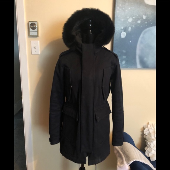 THE KOOPLES navy winter coat size xs - Picture 3 of 16